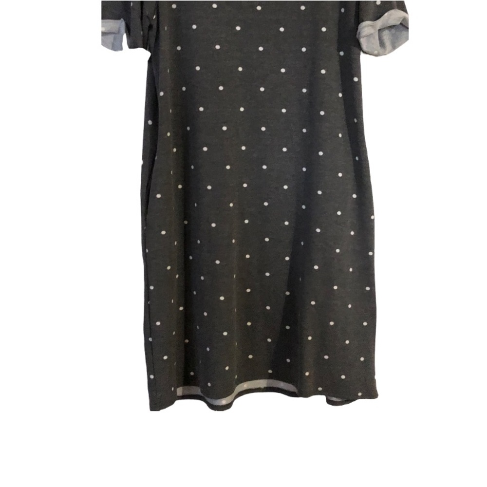 Lake Flower•Polka Dot Short Sleeve Dress - Picture 7 of 10